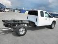 Summit White 2013 GMC Sierra 2500HD Extended Cab Chassis Exterior