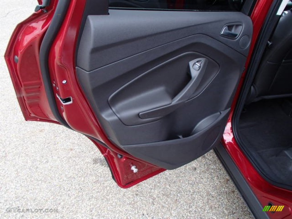 2013 Escape Titanium 2.0L EcoBoost 4WD - Ruby Red Metallic / Charcoal Black photo #14
