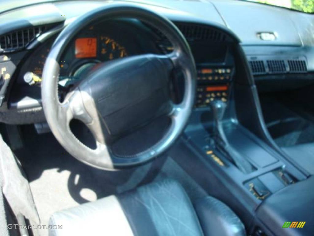 1993 Corvette Coupe - Quasar Blue Metallic / Black photo #9