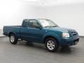 2004 Electric Blue Metallic Nissan Frontier XE King Cab  photo #3