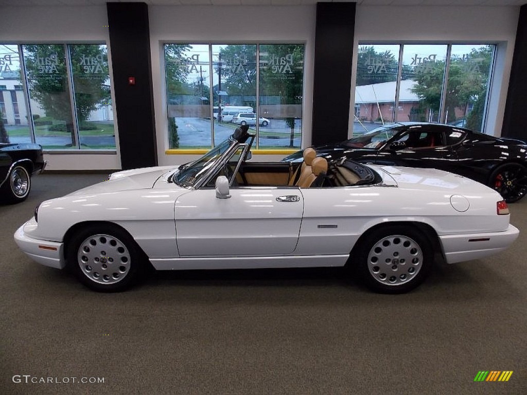 White 1991 Alfa Romeo Spider Veloce Exterior Photo #82070526