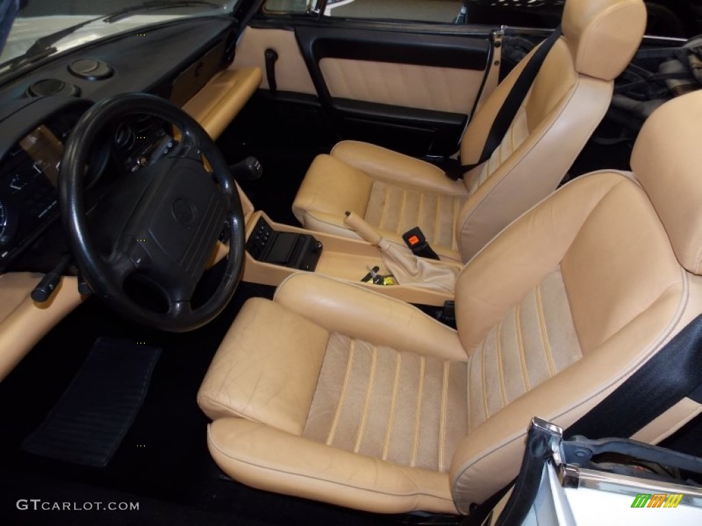 1991 Alfa Romeo Spider Veloce Front Seat Photo #82071032