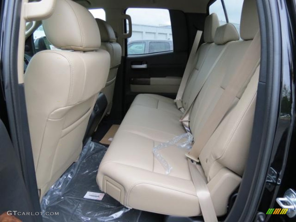 Sand Beige Interior 2013 Toyota Tundra Limited Double Cab 4x4 Photo #82071557