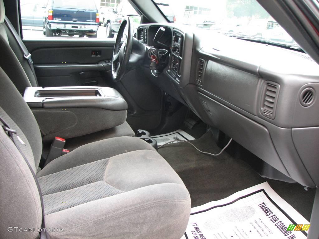 2005 Silverado 1500 Z71 Crew Cab 4x4 - Sport Red Metallic / Medium Gray photo #8