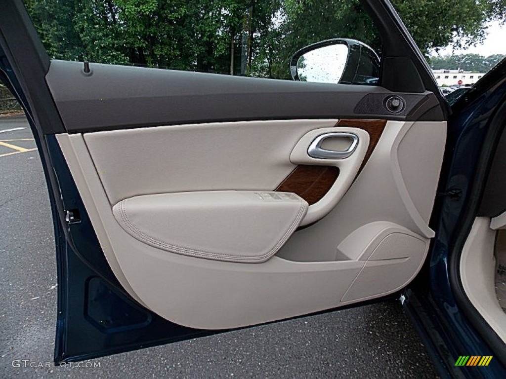 2011 9-5 Turbo4 Premium Sedan - Fjord Blue Metallic / Parchment photo #9
