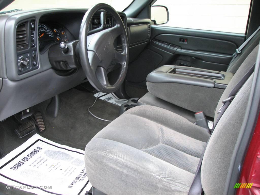 2005 Silverado 1500 Z71 Crew Cab 4x4 - Sport Red Metallic / Medium Gray photo #11