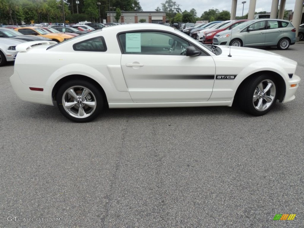 2007 Mustang GT/CS California Special Coupe - Performance White / Black/Dove Accent photo #9