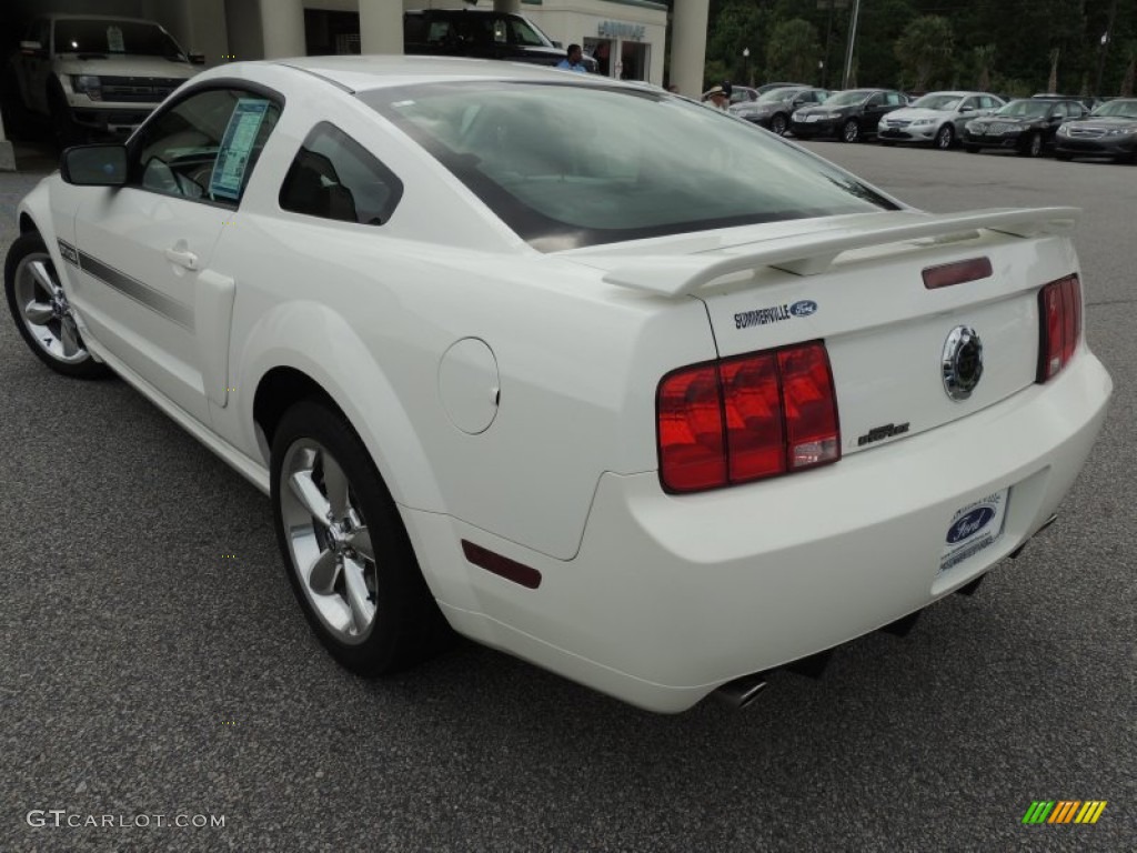 2007 Mustang GT/CS California Special Coupe - Performance White / Black/Dove Accent photo #12