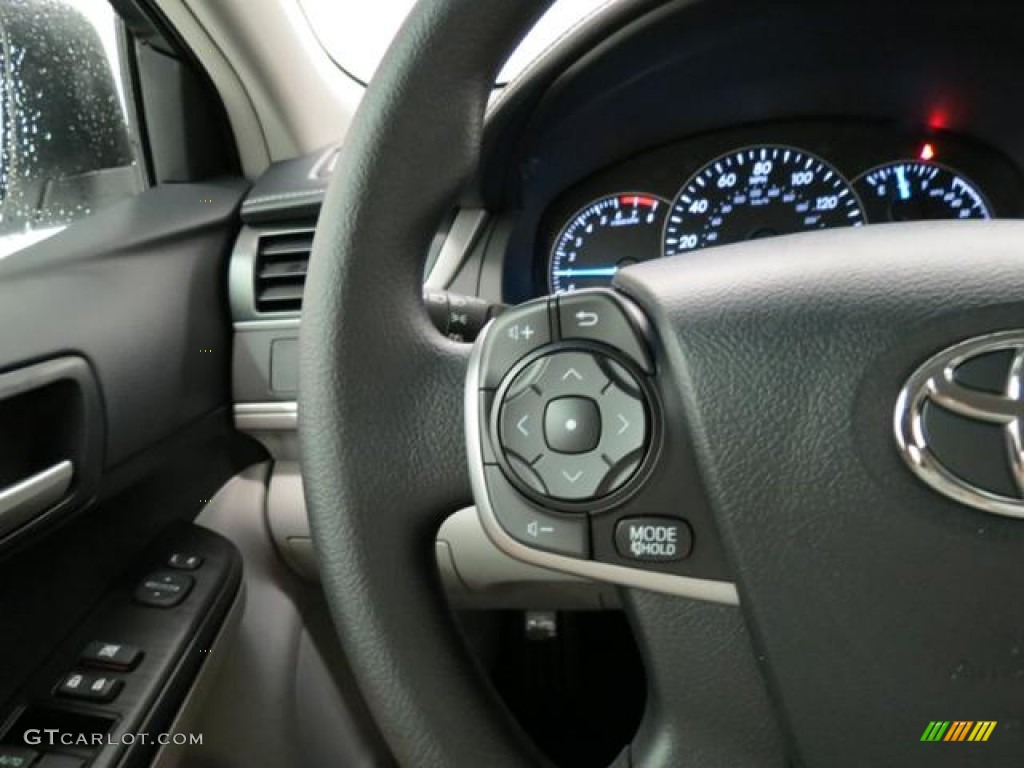 2013 Camry L - Classic Silver Metallic / Ash photo #14