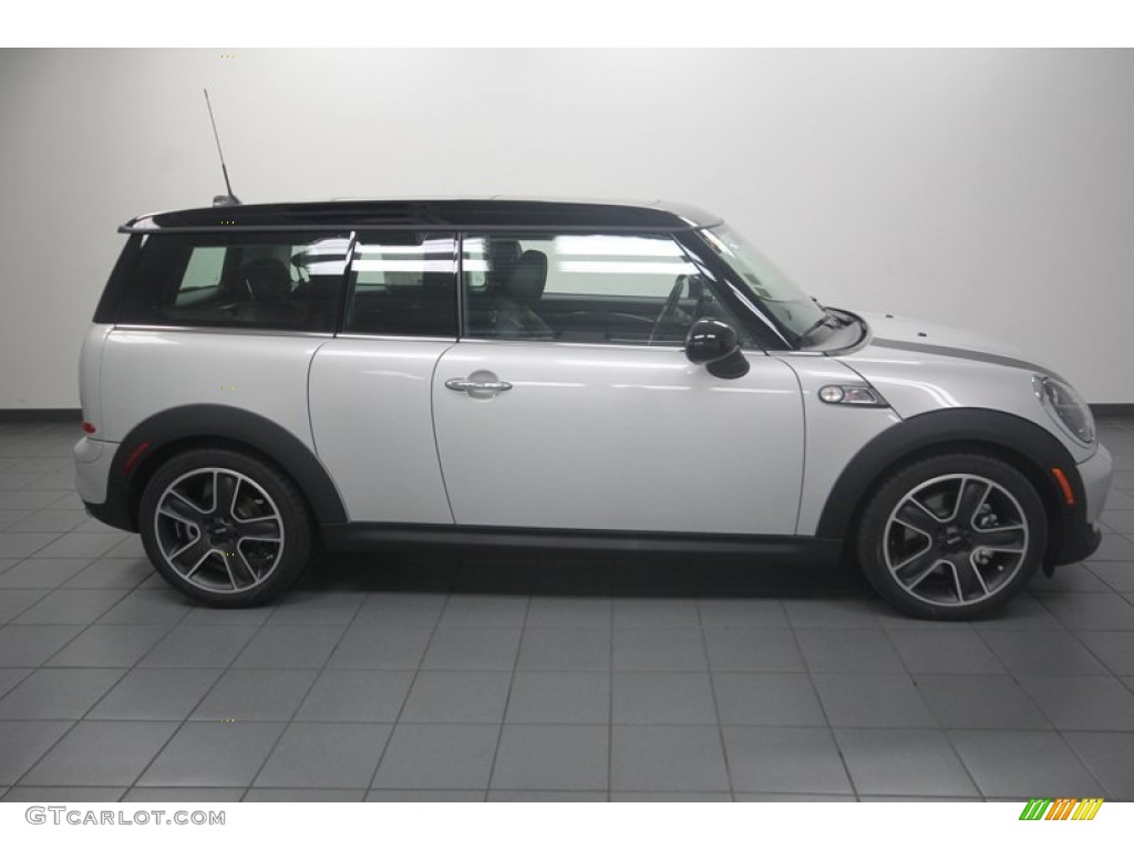 2013 Cooper S Clubman - White Silver Metallic / Carbon Black photo #2