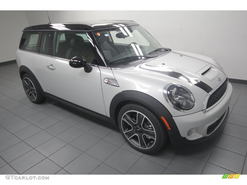 2013 Cooper S Clubman - White Silver Metallic / Carbon Black photo #6