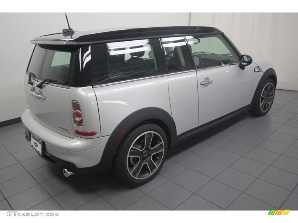 2013 Cooper S Clubman - White Silver Metallic / Carbon Black photo #8