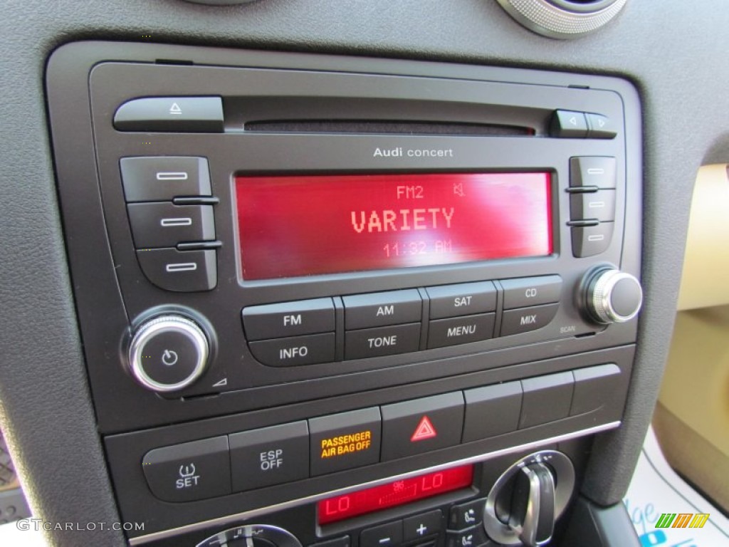 2010 Audi A3 2.0 TFSI Audio System Photos