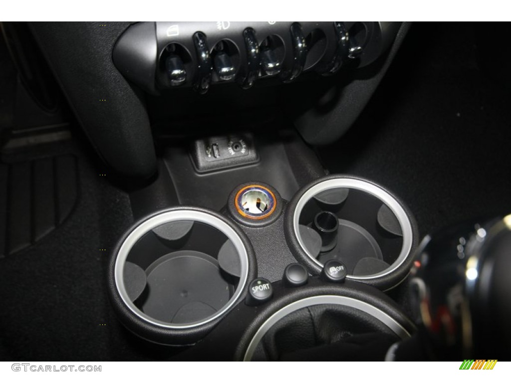 2013 Cooper S Clubman - White Silver Metallic / Carbon Black photo #18