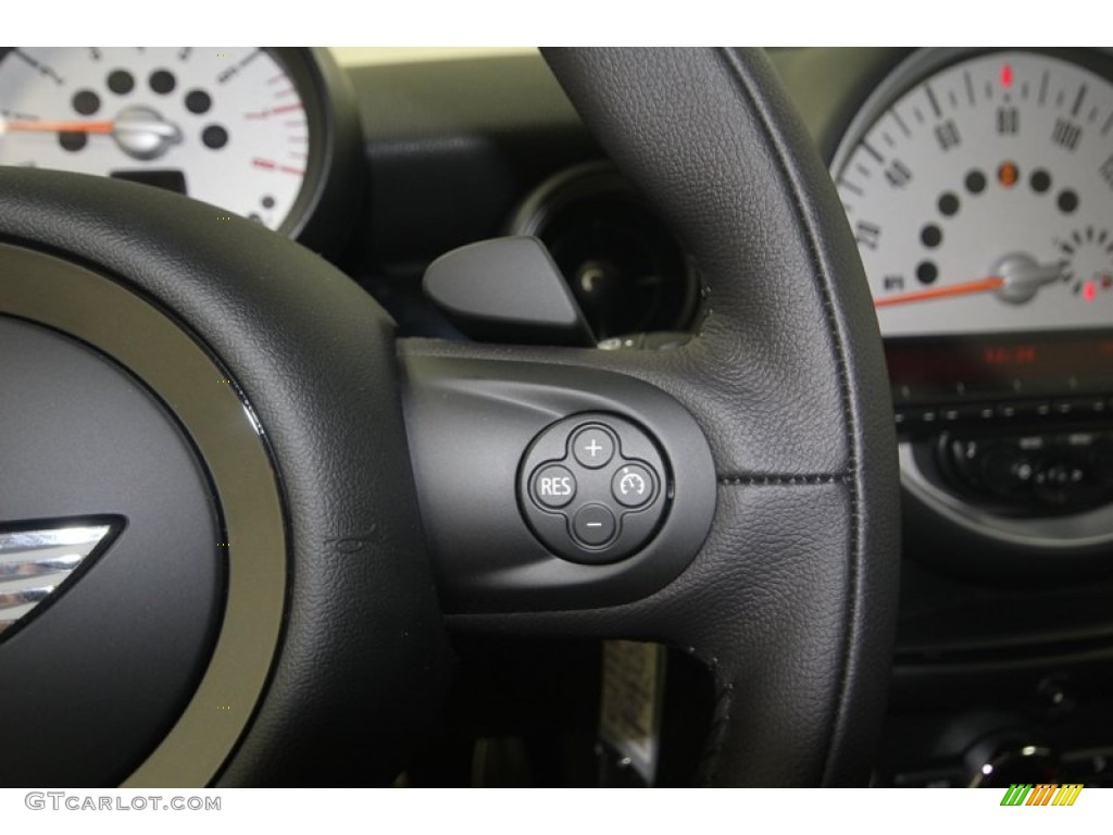 2013 Cooper S Clubman - White Silver Metallic / Carbon Black photo #22