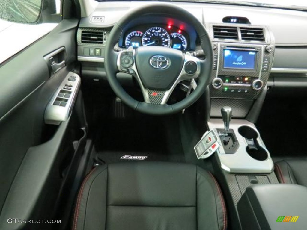 2013 Camry XSP - Attitude Black Metallic / XSP Red/Black photo #5