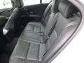 2004 BMW 5 Series Black Interior Rear Seat Photo