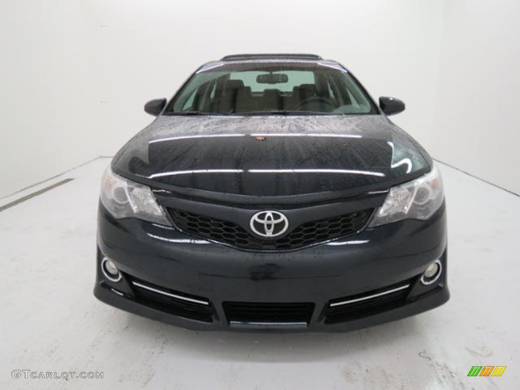 2013 Camry SE V6 - Cosmic Gray Metallic / Black photo #2