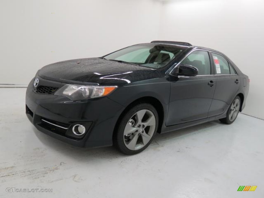 2013 Camry SE V6 - Cosmic Gray Metallic / Black photo #3