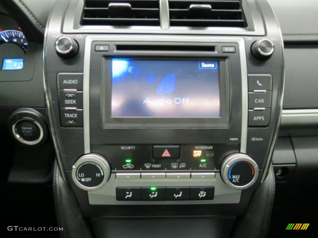2013 Camry SE V6 - Cosmic Gray Metallic / Black photo #13