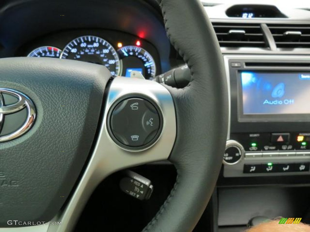2013 Camry SE V6 - Cosmic Gray Metallic / Black photo #16