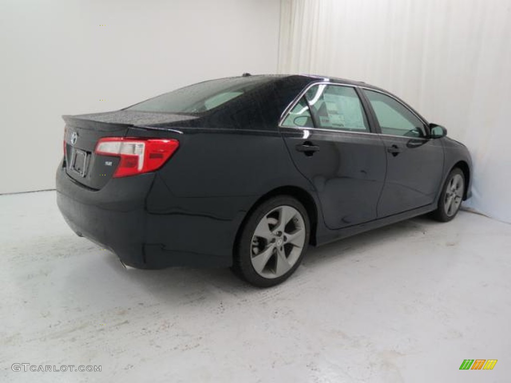 2013 Camry SE V6 - Cosmic Gray Metallic / Black photo #18