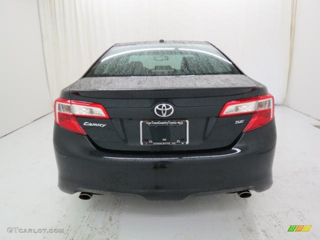 2013 Camry SE V6 - Cosmic Gray Metallic / Black photo #19