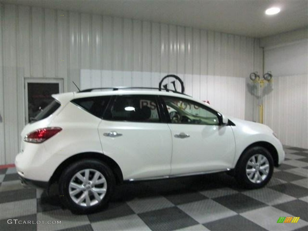 2012 Murano SV - Pearl White / Beige photo #7