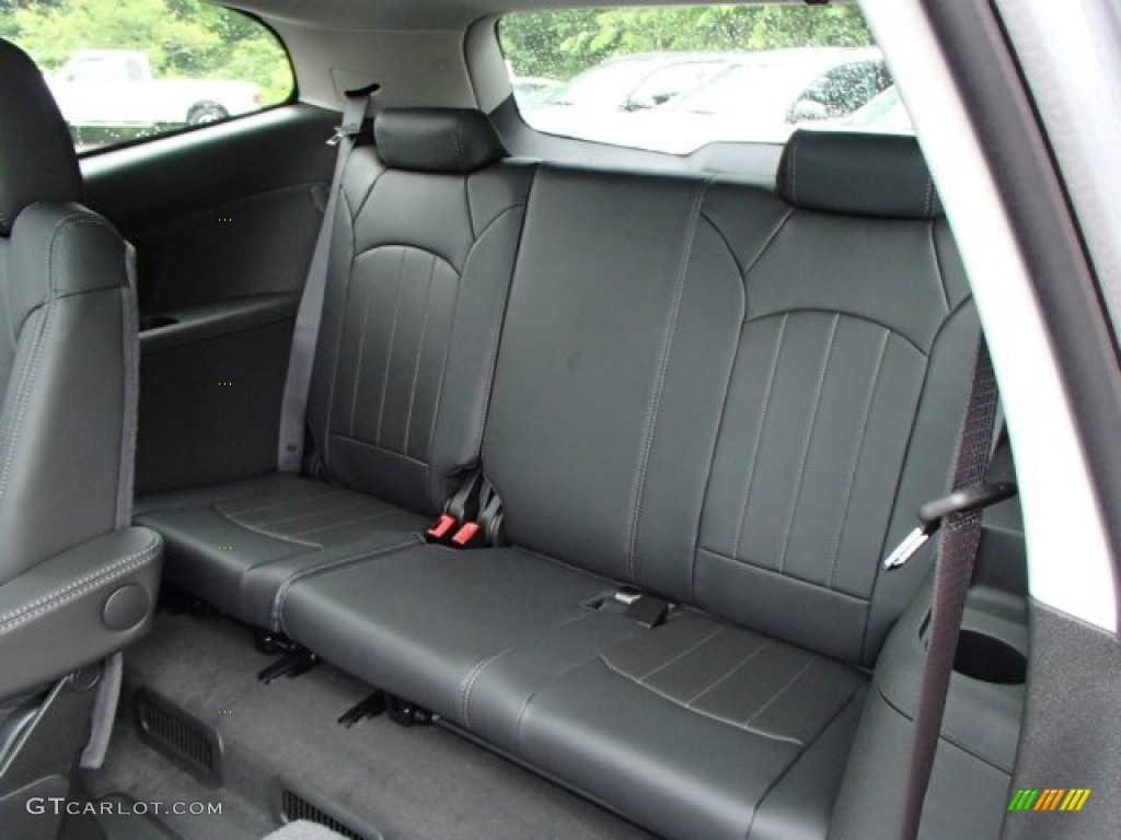 Ebony Interior 2014 Chevrolet Traverse LTZ AWD Photo #82075467
