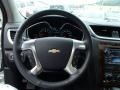 Ebony 2014 Chevrolet Traverse LTZ AWD Steering Wheel