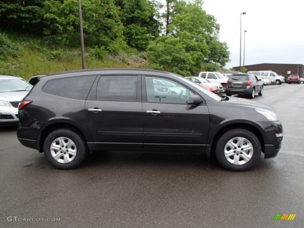 Tungsten Metallic 2014 Chevrolet Traverse LS AWD Exterior Photo #82076162