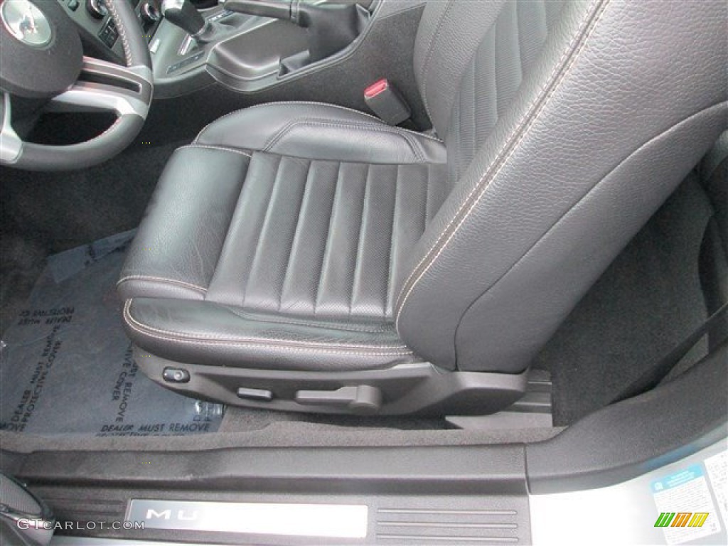 2011 Mustang GT Premium Convertible - Ingot Silver Metallic / Charcoal Black photo #8