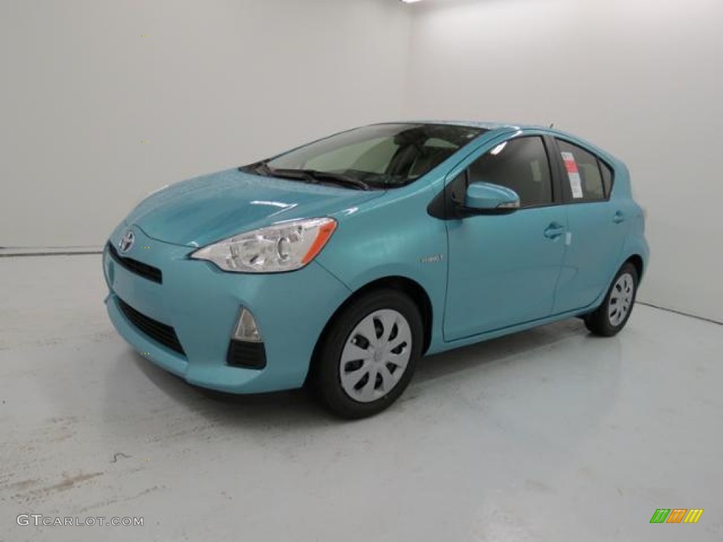 Summer Rain Metallic 2013 Toyota Prius c Hybrid Two Exterior Photo #82076747
