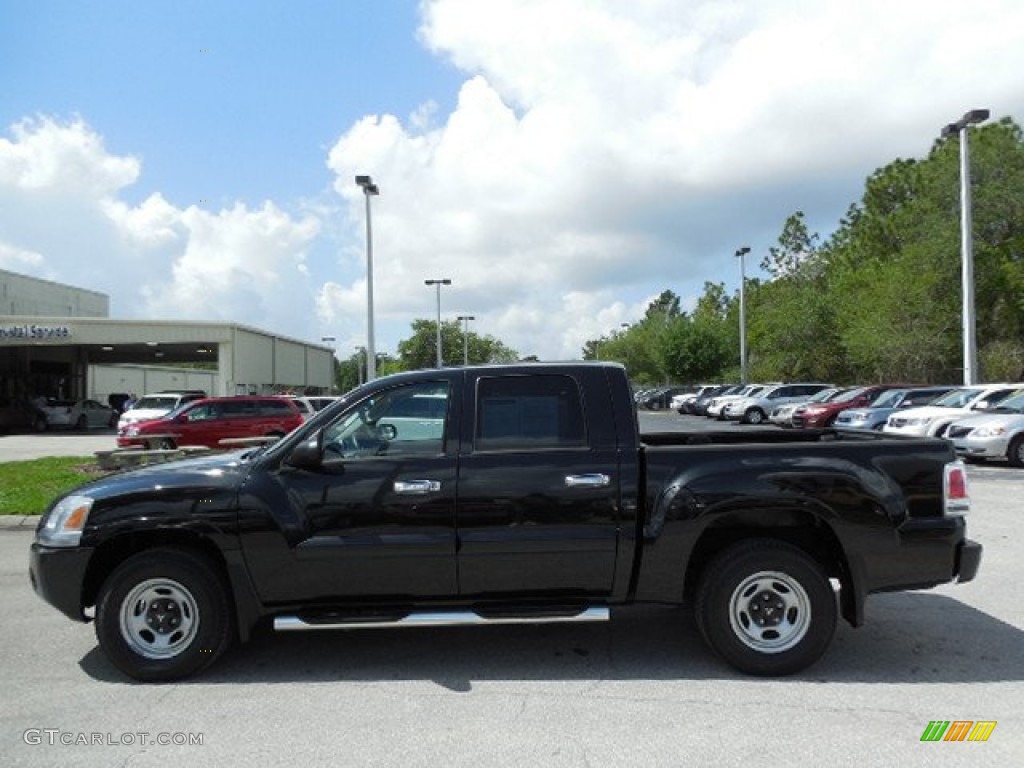 2008 Raider LS Double Cab - Brilliant Black / Slate photo #2