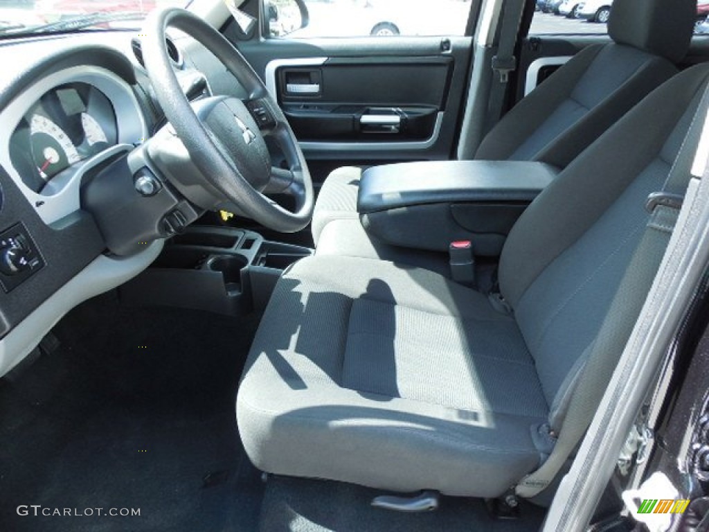 2008 Raider LS Double Cab - Brilliant Black / Slate photo #4