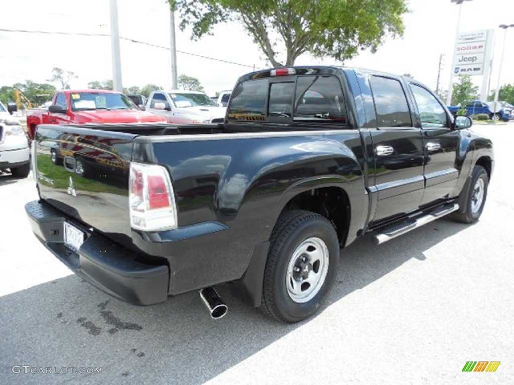 2008 Raider LS Double Cab - Brilliant Black / Slate photo #8