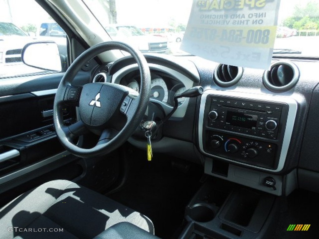 2008 Raider LS Double Cab - Brilliant Black / Slate photo #11