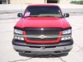 2005 Victory Red Chevrolet Silverado 1500 LS Extended Cab  photo #3