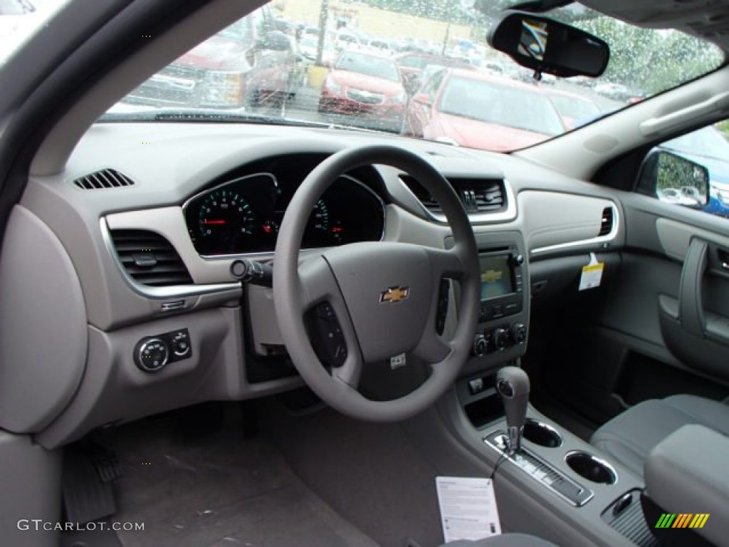 2014 Chevrolet Traverse LS Dark Titanium/Light Titanium Dashboard Photo #82077307