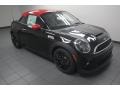 2013 Midnight Black Metallic Mini Cooper John Cooper Works Coupe  photo #6