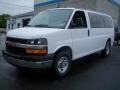 2013 Summit White Chevrolet Express LT 2500 Passenger Van  photo #1