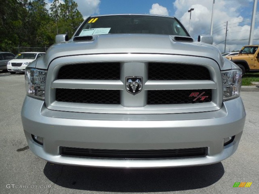 Bright Silver Metallic 2011 Dodge Ram 1500 Sport R/T Regular Cab Exterior Photo #82077772