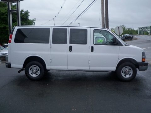 2013 Chevrolet Express LT 2500 Passenger Van Data, Info and Specs