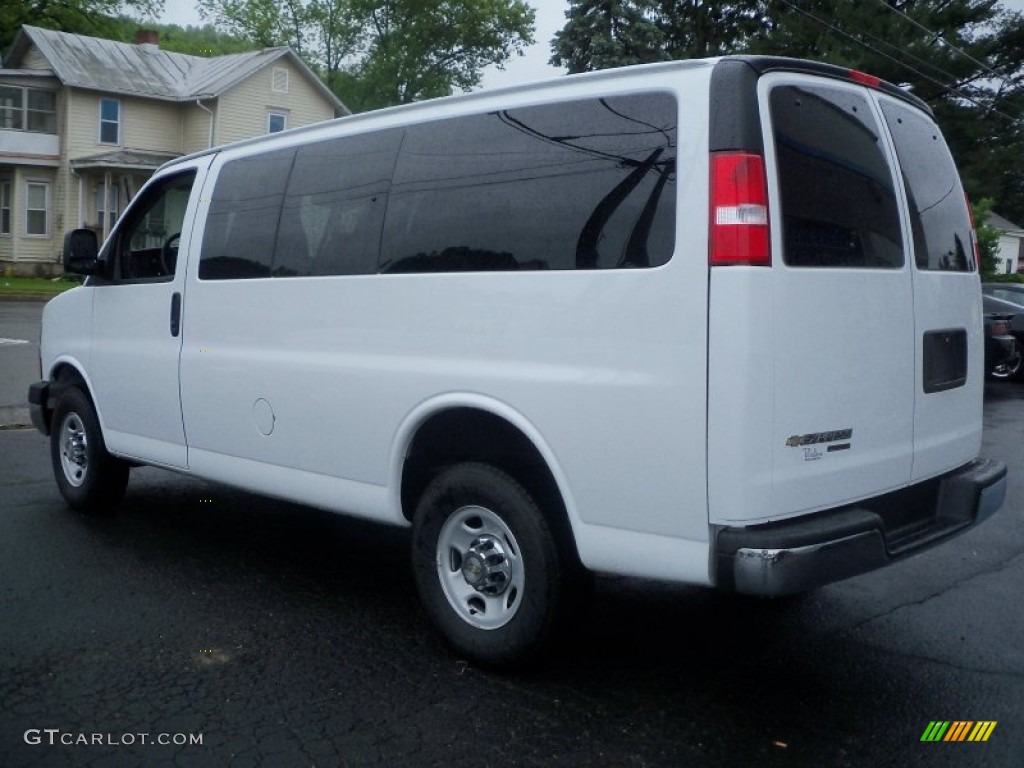 2013 Express LT 2500 Passenger Van - Summit White / Medium Pewter photo #7