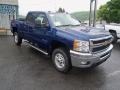 2013 Blue Topaz Metallic Chevrolet Silverado 2500HD LT Crew Cab 4x4  photo #1