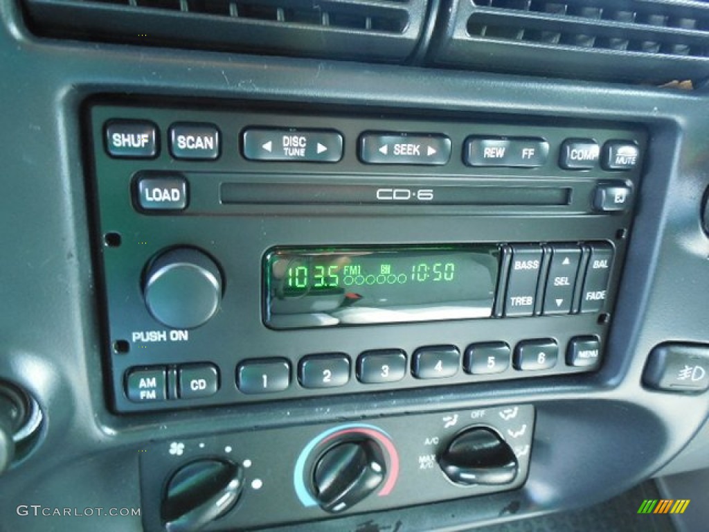 2002 Ford Ranger Sport SuperCab Audio System Photos