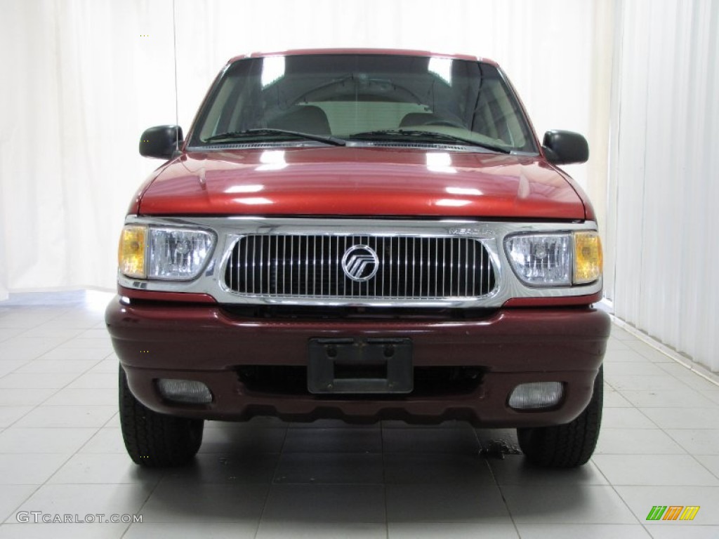 2000 Mountaineer V8 AWD - Toreador Red Metallic / Prairie Tan photo #2