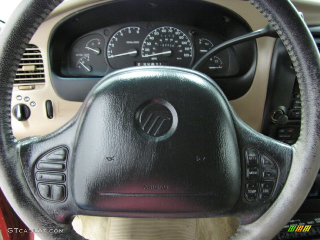 2000 Mountaineer V8 AWD - Toreador Red Metallic / Prairie Tan photo #16