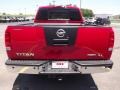 2012 Red Alert Nissan Titan SV Crew Cab  photo #6