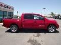 2012 Red Alert Nissan Titan SV Crew Cab  photo #8